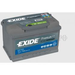 Аккумулятор автомобильный Exide Premium 12в  72а/ч обратная полярность (Exide)