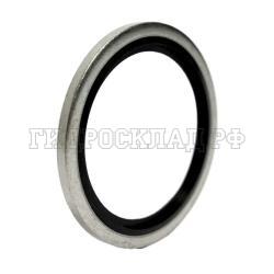 Кольцо резино-металлическое USITR  G3/8" (17.28х23.80х2) (Китай)
