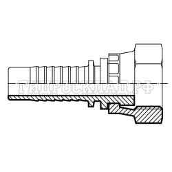 Фитинг BSPflat (г) 3/4" DN=20 (90°)  (Китай)