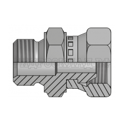 Адаптер BSP(ш) 3/8" - BSP(г) 1/4" (Китай)