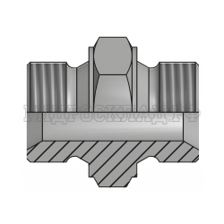 Адаптер BSP(ш) 5/8" - BSP(ш) 5/8" (Китай)