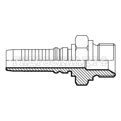 Фитинг DKOS (ш) 42x2 DN=25 InterLock (Китай)