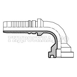 Фитинг SFS D=41.3 DN=25 (90°) InterLock (Китай)