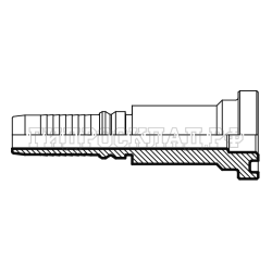 Фитинг SFS D=47.6 DN=25 (0°) InterLock (Китай)