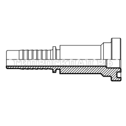 Фланец SUPERCAT D=47.6 DN=25 (0°) (Китай)