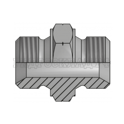 Адаптер DK(ш) 33X1.5 - DK(ш) 33X1.5 (Китай)