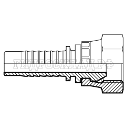 Фитинг BSP (г) 1" DN=20 (0°) S41 (Китай)