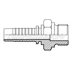 Фитинг BSPflat (ш) 3/4" DN=20 (Китай)
