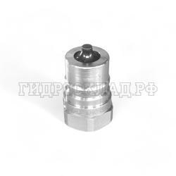 БРС ISO A  1" BSP (нерж.) ниппель (LSQ)