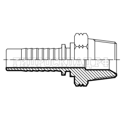 Фитинг NPTF (ш) 3/8" DN=08 (Китай)