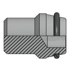 Заглушка DKOL(nippel) P=12 - L=20.5 (Китай)
