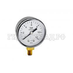 Манометр 0-12 бар R1/8 53мм (радиальный) (Китай)