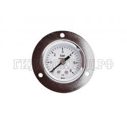 Манометр 0-6 бар R1/8 41мм (под панельный монтаж) (Китай)