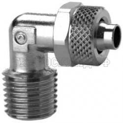 Фитинг с накидной гайкой 90° P=10мм - G1/2 (Camozzi)