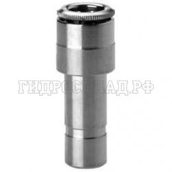 Фитинг цанга 0° P= 6мм - PIPE Ф= 8мм (Camozzi)