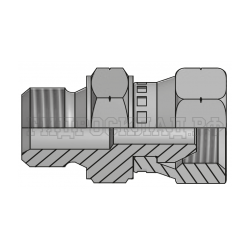 Адаптер DK(ш) 16X1.5 - DK(г) 16X1.5 (Китай)