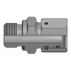 Адаптер DKOL(г) 22x1.5 - BSPP 1/2"(ш) Form E (Китай)