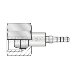 Фитинг DKL(г) M16x1.5 Ду=2мм (0°) (Minipress)