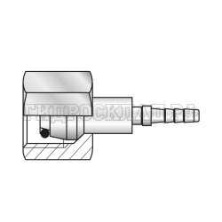 Фитинг DKOL(г) M12x1.5 Ду=2мм (0°) (Minipress)