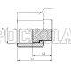 Заглушка ORFS(г) 1.7/16" (Vitillo SPA)