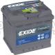 Аккумулятор автомобильный Exide Premium 12в 53а/ч обратная полярность (Exide)