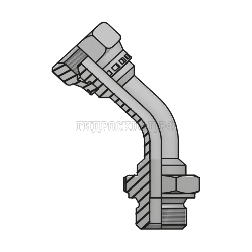 Адаптер 45° BSP(г) 3/4" - BSP(ш) 3/4" (Vitillo SPA)