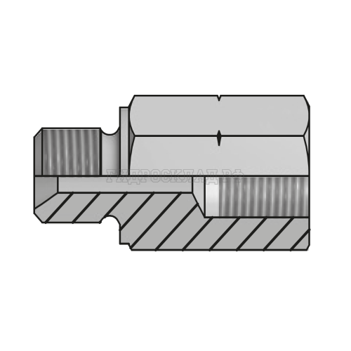 Адаптер DK(ш) 10X1 - Metric(F) 10X1 L=27 (Vitillo SPA)