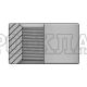 Адаптер BSPP(F) 1/4" - D=22 L=16 (кольцо под сварку) (Vitillo SPA)