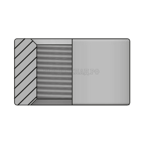 Адаптер BSPP(F) 3/4" - D=38 L=40 (кольцо под сварку) (Vitillo SPA)