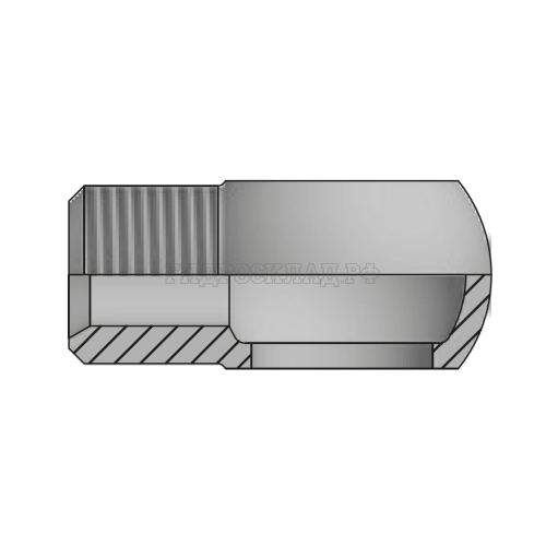 Адаптер BANJO(BSP) 1/2" - BSP(ш) 1/4" sv60° (Vitillo SPA)
