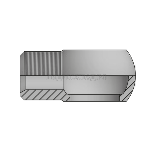 Адаптер BANJO(BSP) 3/8" - DK(ш) 14X1.5 sv60° (Vitillo SPA)