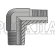 Адаптер 90° BSPT(ш) 1/4" - BSPT(ш) 1/4" (Vitillo SPA)