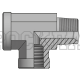 Адаптер тройник BSPP(F) 1/4" - BSPT(ш) 1/4" - BSPP(F) 1/4" (Vitillo SPA)
