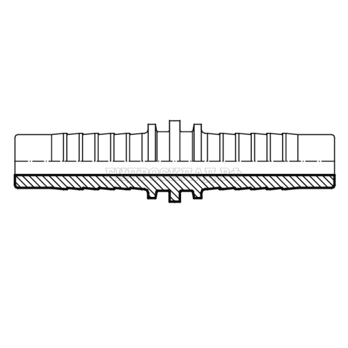 Фитинг cоединитель РВД  DN=05 (Китай)