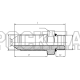 Адаптер JIC(ш) 7/16" - BSPP(ш) 1/4" проходной Form E (Vitillo SPA)