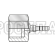 Фитинг к манометру 1/8"-27 NPTF Ду=2мм (0°) (Mini Press)