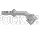 Фитинг JIC (г) 7/8” DN=12 (45°) InterLock (без зачистки) (thrust-wire nut)