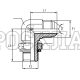 Адаптер 90° JIC(ш) 1/2" - Metric(ш) 10X1 o.r.+ш+ контргайка (Vitillo SPA)