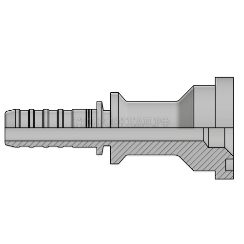 Фитинг SFL D=50.8 DN=25 (0°) InterLock (без зачистки)