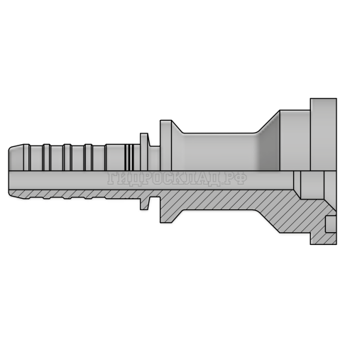 Фитинг SUPERCAT D=47.6 DN=20 (0°) InterLock (без зачистки)