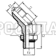 Адаптер 45° JIC(ш) 1.5/16" - UNF(ш) 1.5/8" o.r.+ контргайка (Vitillo SPA)