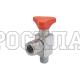 Кран манометра R1/4" (90°) оцинкованный с лого MiniPress (Mini Press)