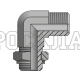 Адаптер 90° BSP(ш) 1.1/4" - BSPP(ш) 1.1/4" o.r.+ контргайка (RASTELLI  RACCORDI s.r.l.)