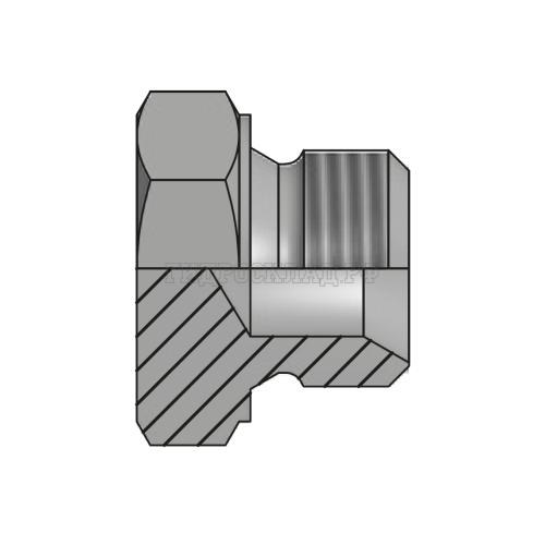 Заглушка BSPT(ш) 3/8" (Vitillo SPA)