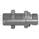 Адаптер ТС P= 8 14x1.5 - BSPP 1/4"(ш) Form E проходной (Vitillo SPA)