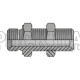 Адаптер BSP(ш) 1/4" - BSP(ш) 1/4" проходной S19 (Китай)