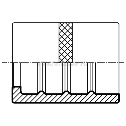 Муфта обжимная R7 DN=10 (Китай)