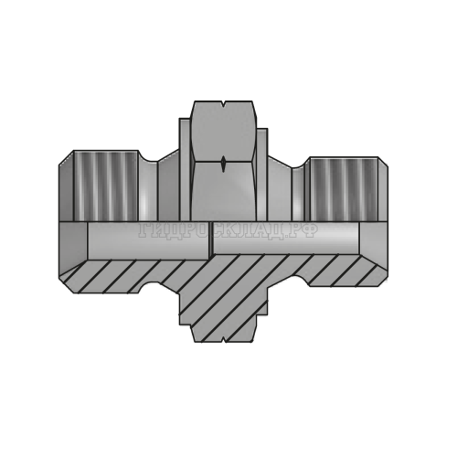 Адаптер BSP(ш) 1/2" - DK(ш) 27X2 (Китай)