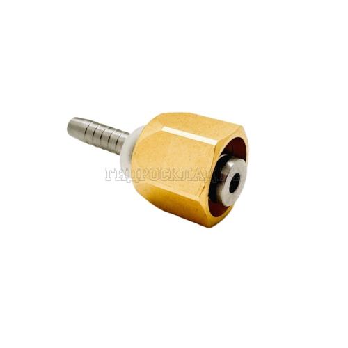 Фитинг моечный DKF (г) 22x1.5 DN=08 (Easy Lock) (Китай)