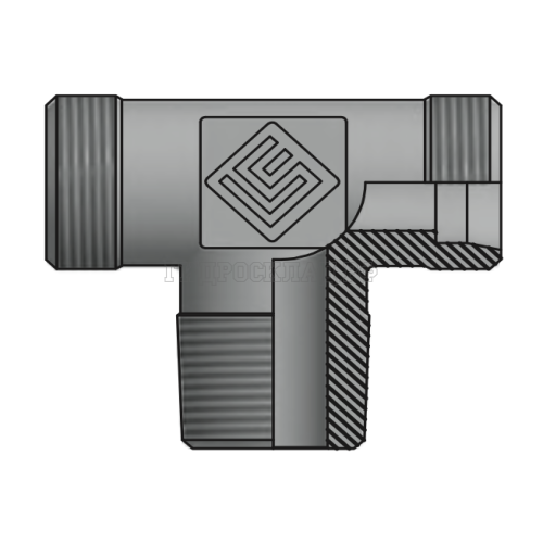 Адаптер ТС тройник P=20 30x2 - BSPT 3/4"(ш) (гориз.) (Vitillo SPA)
